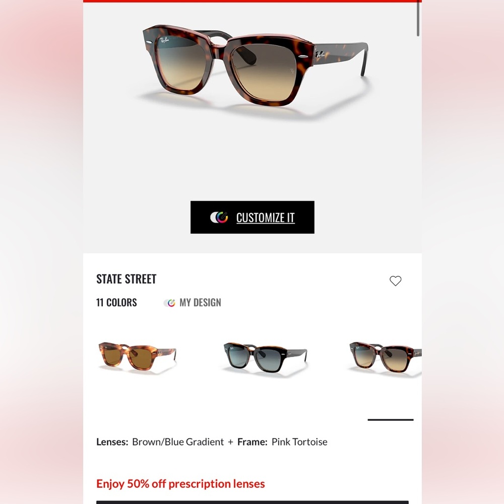 Ray Ban Statestreet Sunglasses
